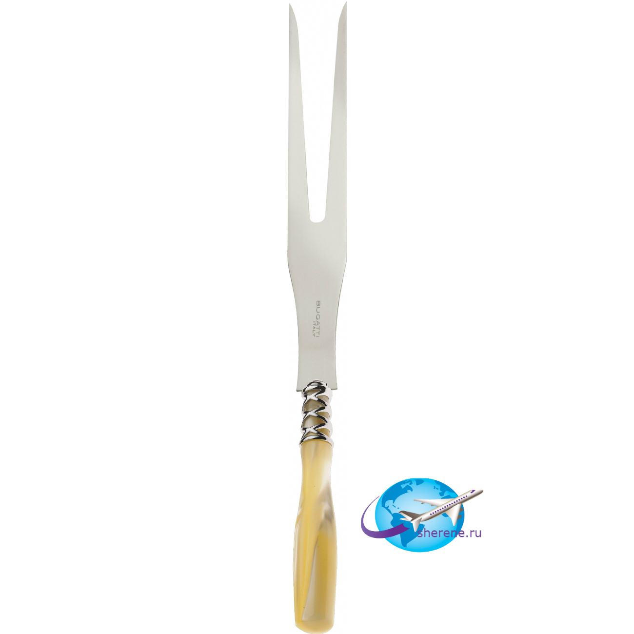 roast-carving-fork-ivory-coloured-cutlery-arianna-chromed-metal-ring-4896-z