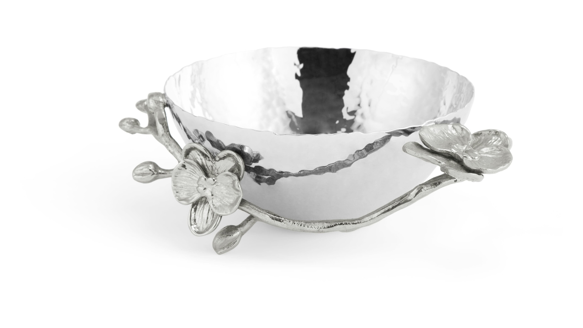 111800 White Orchid Nut Dish 1