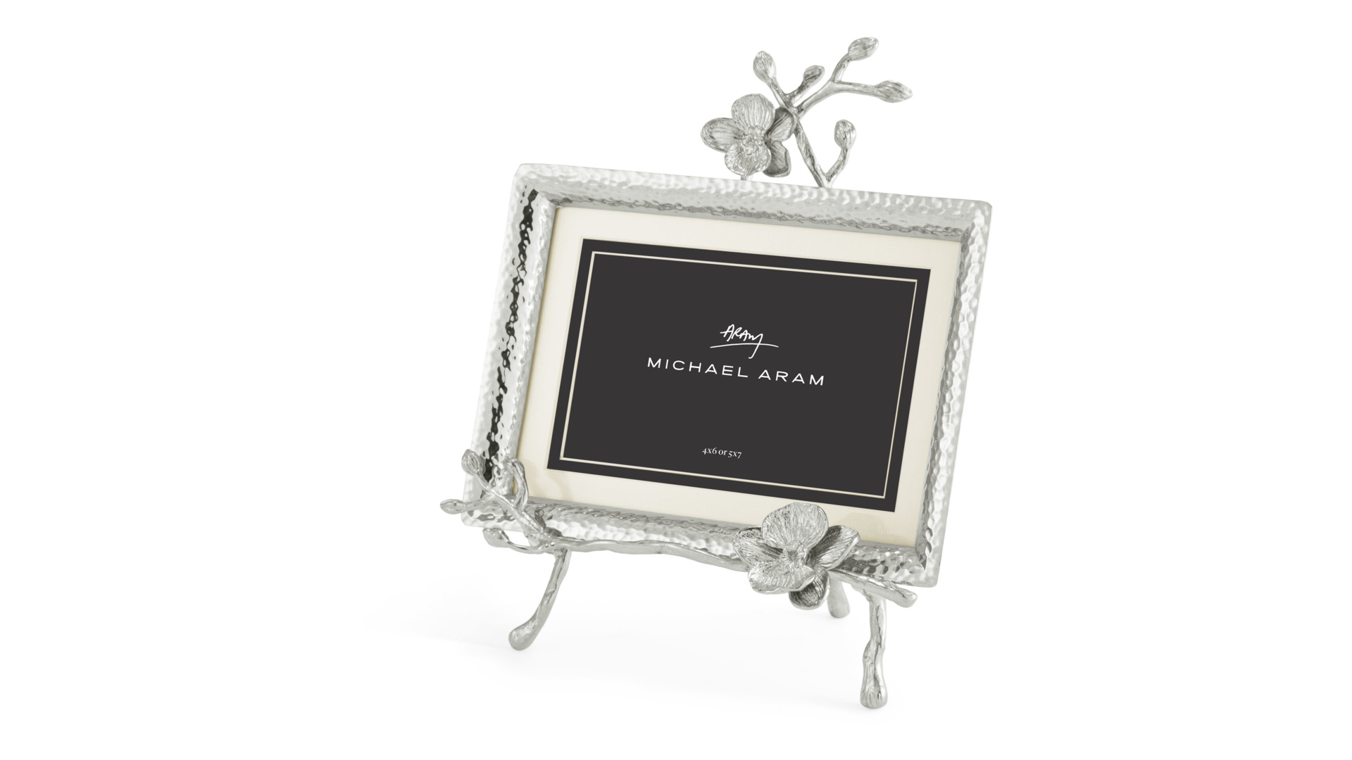 111814 White Orchid Easel Frame Alt 1