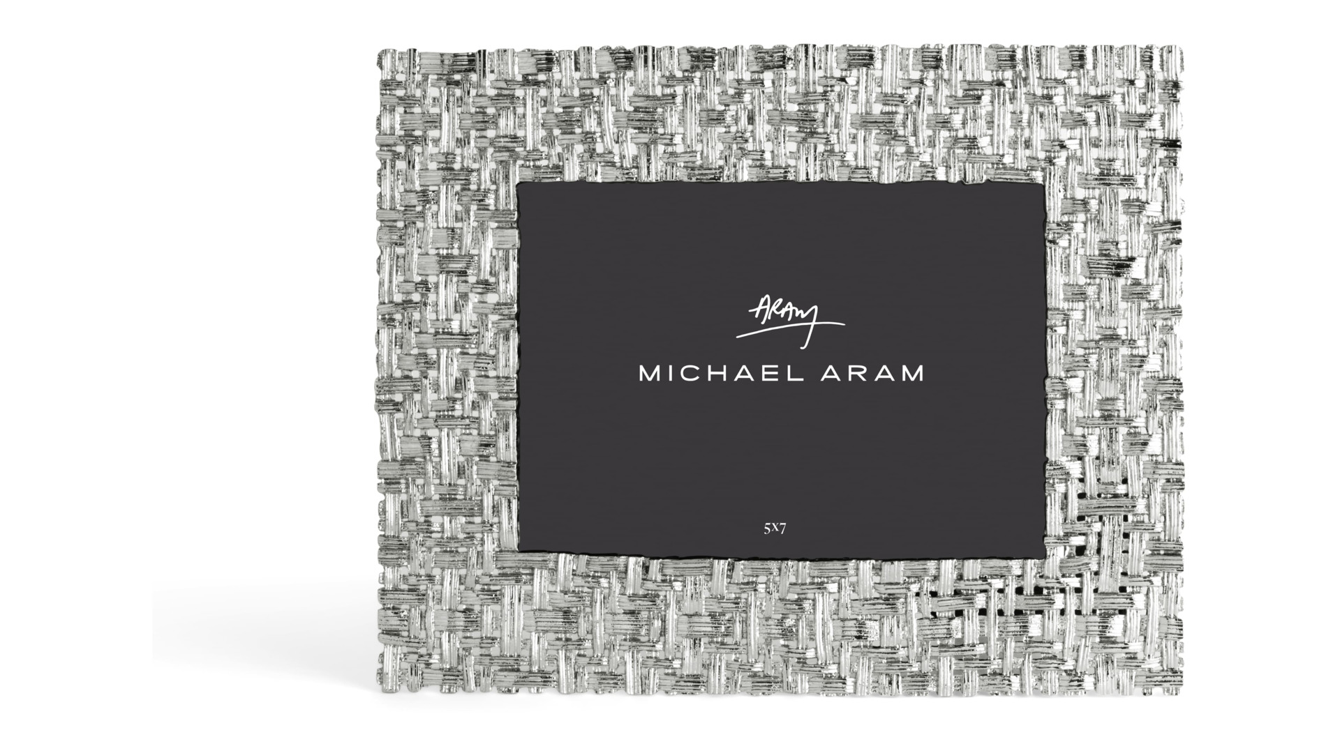 174955 Palm Frame 5x7 Nickel 1