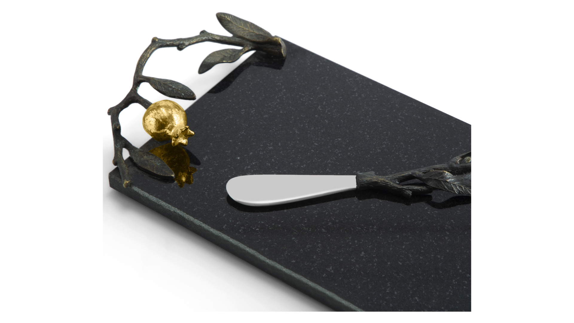 175267 Pomegranate Small Cheese Board w_ Knife 4