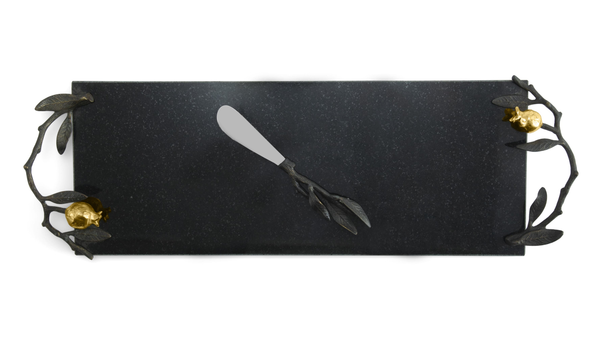 175267 Pomegranate Small Cheese Board w_ Knife 5