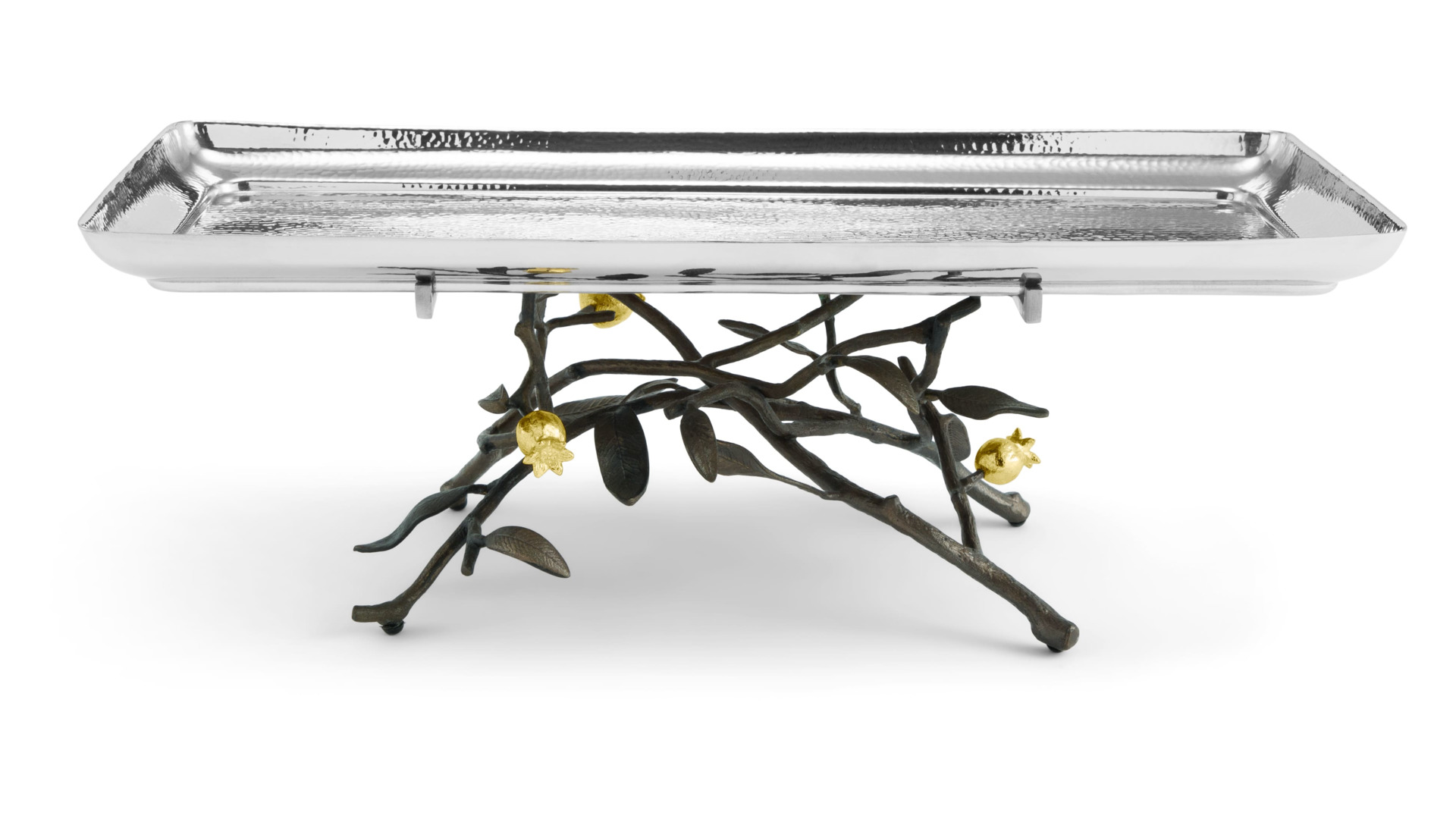 175326 Pomegranate Footed Centerpiece Tray 1