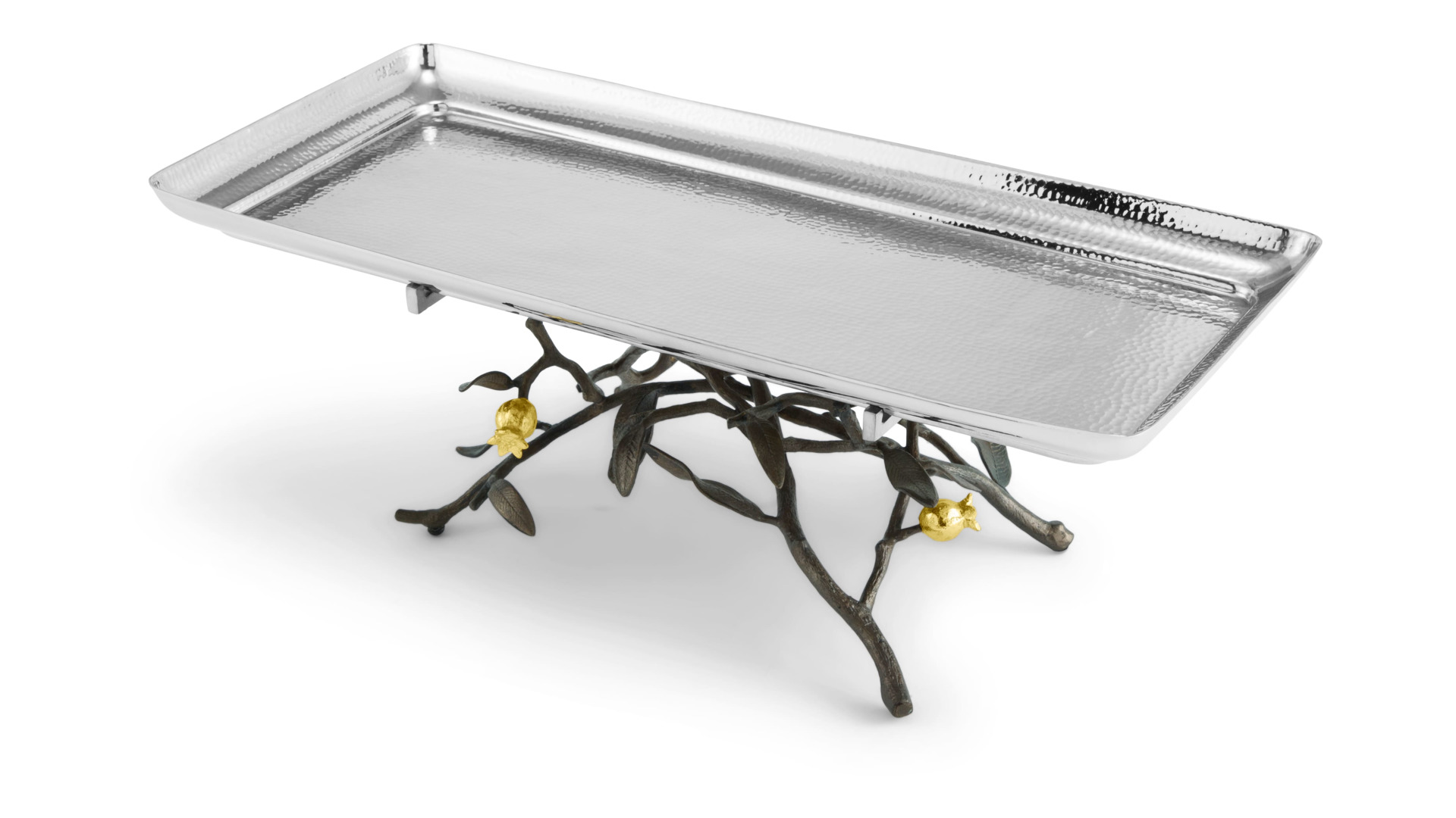 175326 Pomegranate Footed Centerpiece Tray 3